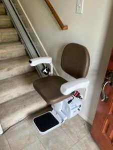 Aviator E603 Stairlift Upstairs